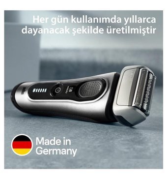 Braun 8517S Sakal 5 Başlıklı Çok Amaçlı Sinekkaydı Islak Kuru Tıraş Makinesi