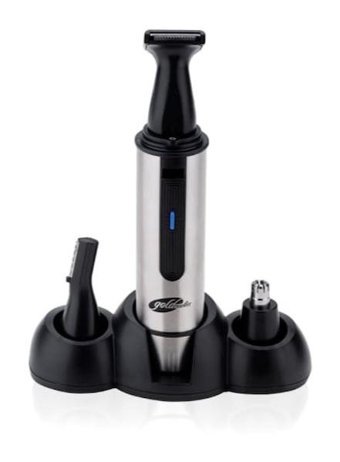 Goldmaster GM-7138 STAR Saç Sakal Burun 3 Başlıklı Çok Amaçlı Sinekkaydı Kuru Tıraş Makinesi