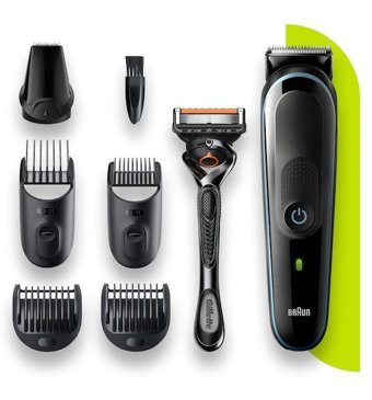 Braun MGK 5345 Saç Sakal 5 Başlıklı Çok Amaçlı Sinekkaydı Kuru Tıraş Makinesi