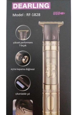 Dearling RF-1828 Sakal 5 Başlıklı Çok Amaçlı Sinekkaydı Kuru Tıraş Makinesi