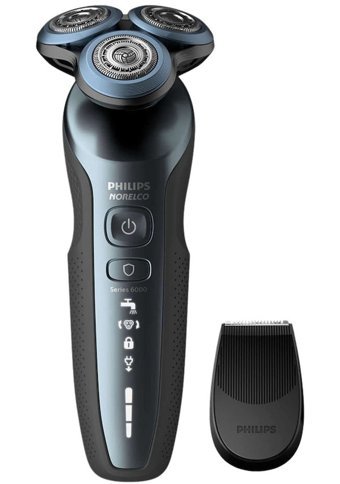 Philips NORELCO 6880 Sakal 3 Başlıklı Çok Amaçlı Sinekkaydı Islak Kuru Tıraş Makinesi