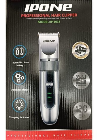 Ipone IP-1012 Sakal 3 Başlıklı Çok Amaçlı Sinekkaydı Kuru Tıraş Makinesi