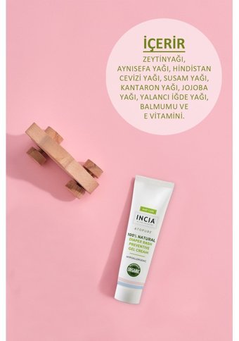 Incia Parfümsüz Parabensiz Pişik Kremi 60 ml