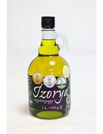 İzorya Gallone Organik Soğuk Sıkım Erken Hasat Cam Sızma Zeytinyağı 1 lt