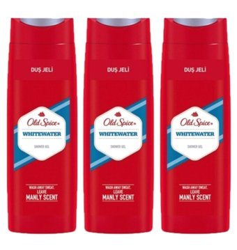 Old Spice White Water Duş Jeli 3x400 ml