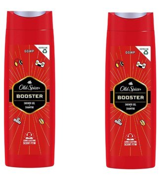 Old Spice Booster Duş Jeli 2x400 ml