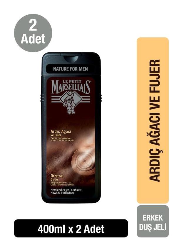 Le Petit Marseillais Ardıç Ağacı Nemlendirici Duş Jeli 2x400 ml