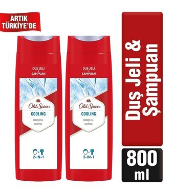 Old Spice cooling Duş Jeli 2x400 ml