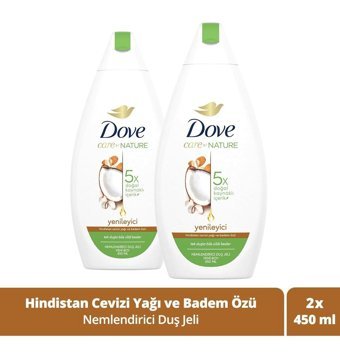Dove Hindistan Cevizi Nemlendirici Duş Jeli 2x450 ml