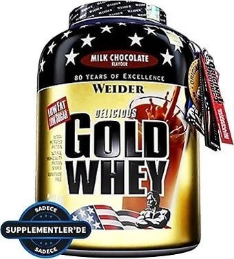 Weider Gold Whey Aromasız Whey Protein Protein Tozu 2.3 Kg