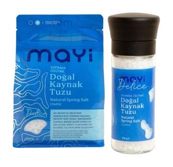 Mayi Tuz Delice İyotsuz Toz Kaynak Tuzu Paket 610 gr