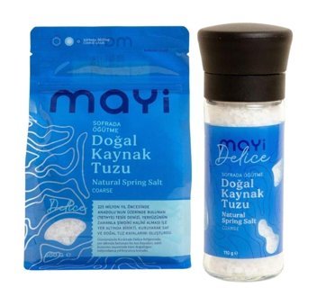 Mayi Tuz Delice İyotsuz Toz Kaynak Tuzu Paket 610 gr