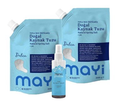 Mayi Tuz İyotsuz Toz Kaynak Tuzu Paket 4 kg