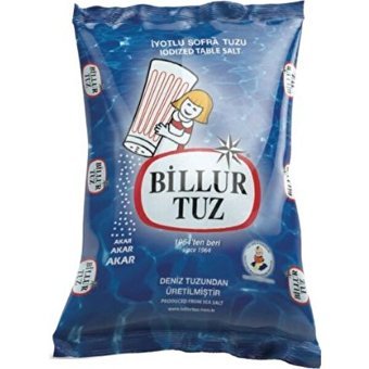 Billur İyotlu Toz Deniz Tuzu Paket 18 kg