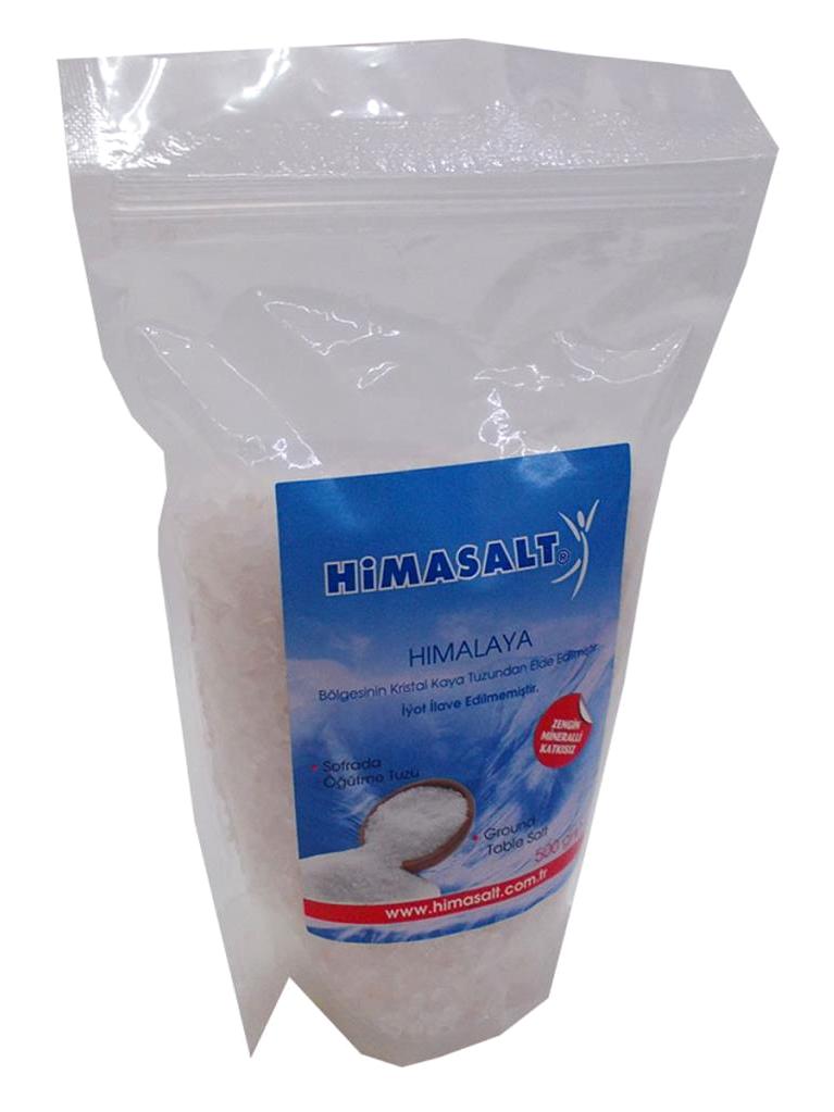 Himasalt Tuzu İyotsuz Kristal Himalaya Tuzu Paket 500 gr
