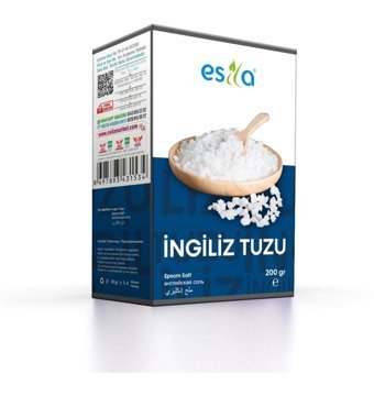Esila İngiliz İyotsuz Toz Epsom Tuzu Paket 200 gr