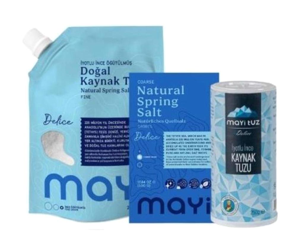 Mayi Tuz Delice İyotlu Toz Sofra Tuzu Paket 1.5 kg