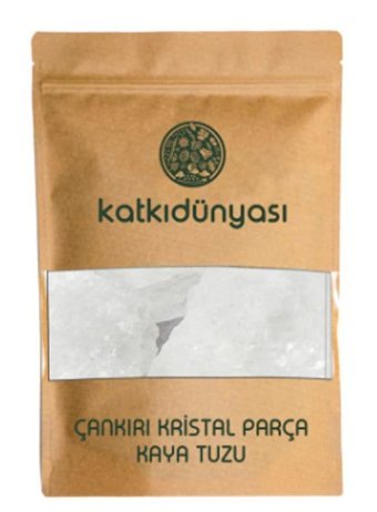 Katkı Dünyası Çankırı İyotsuz Kristal Kaya Tuzu Paket 1 kg