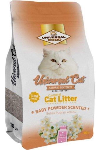 Universal Premium Topaklanan İnce Taneli Bentonit Kedi Kumu 10 lt