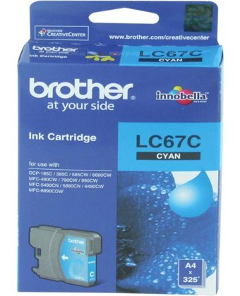 Brother LC-67C Orijinal Mavi Mürekkep Kartuş