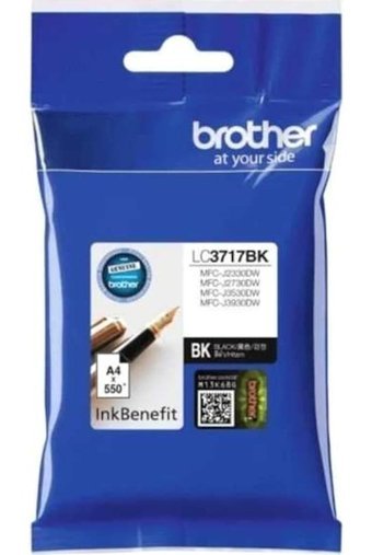 Brother LC3717BK Orijinal Siyah Mürekkep Kartuş