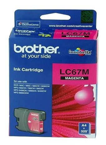 Brother LC67M Orijinal Magenta Mürekkep Kartuş