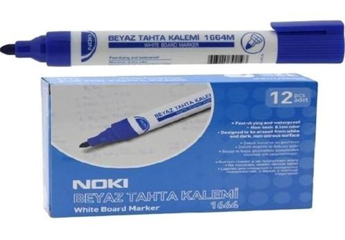 Noki White Board Doldurulabilir Silinebilir Mavi Tahta Kalemi