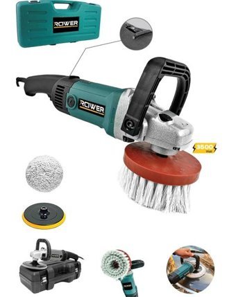 Rowermax RWRX-3002 3500 W 3000 Devir/dk 100 mm Kablolu Pasta Cila Akülü Elektrikli Polisaj Makinesi