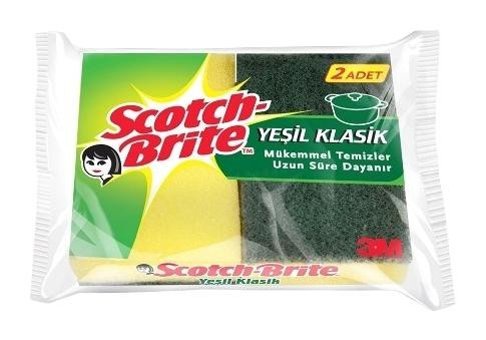 Scotch Brite Klasik 4x2'li Bulaşık Süngeri