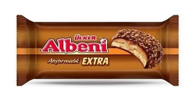 Ülker Albeni Karamelli Sütlü Çikolata 170 gr 24 Adet