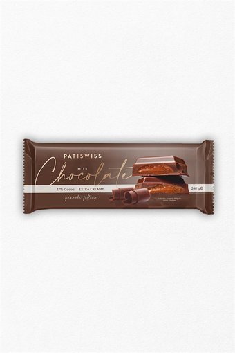 Patiswiss Kremalı Sütlü Çikolata 240 gr