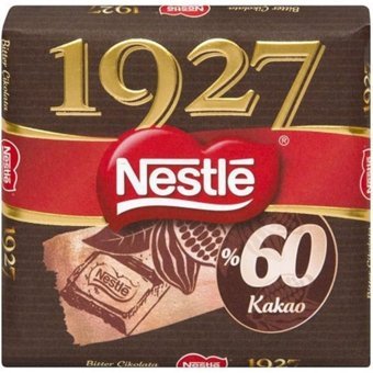 Nestle 1927 Bitter Çikolata 60 gr 12 Adet