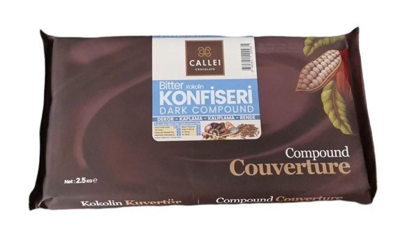 Callei Bitter Çikolata 2.5 kg