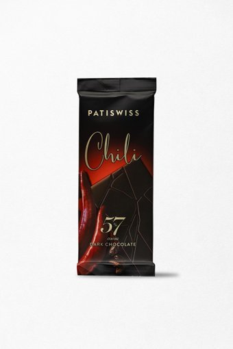 Patiswiss Acı Biberli Bitter Çikolata 100 gr