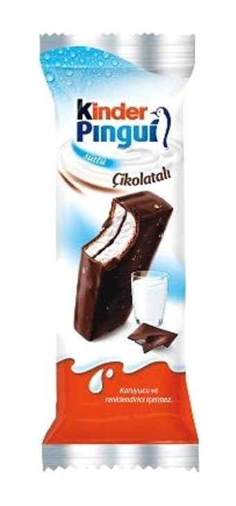 Kinder Pingui Sütlü Çikolata 30 gr 12 Adet