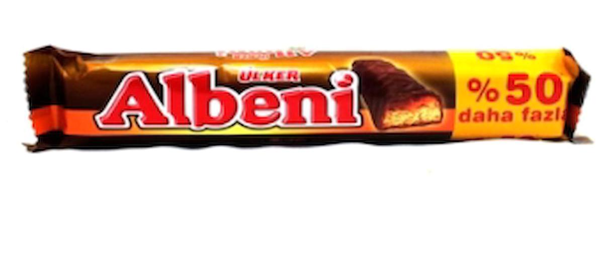 Ülker Albeni Karamelli Sütlü Çikolata 52 gr 4 Adet