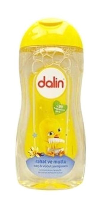 Dalin Göz Yakmayan Yenidoğan Hassas Ciltler Vanilya Kokulu Bebek Şampuanı 200 ml
