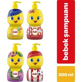 Dalin Civciv Göz Yakmayan Yenidoğan Bebek Şampuanı 500 ml