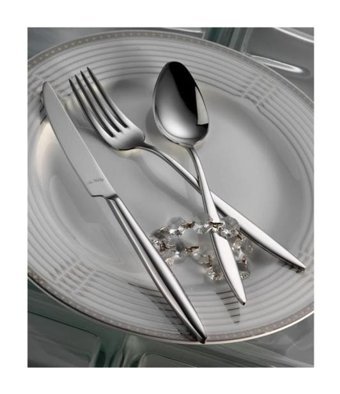Aryıldız Elegant Parlak Sandıklı 84 Parça 12 Kişilik Çatal Kaşık Bıçak Takımı Gümüş