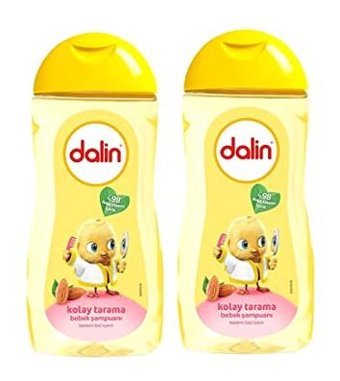 Dalin Kolay Tarama Göz Yakmayan Yenidoğan Badem Özlü Bebek Şampuanı 2x200 ml