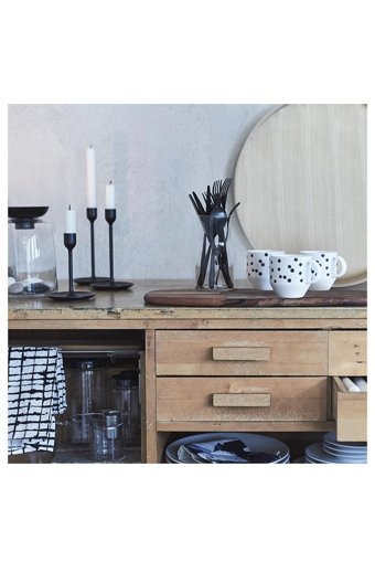 Ikea Tıllagd Black Mat 24 Parça 6 Kişilik Çatal Kaşık Bıçak Takımı Siyah