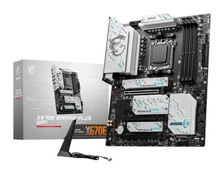 MSI X670E X670E AM5 Soket DDR5 Bellek 7800 Mhz PCIe 4.0 HDMI Wifi Overclock ATX Gaming AMD Uyumlu Anakart
