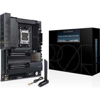 Asus ProArt Creator X670E AM5 Soket DDR5 Bellek 6400 Mhz PCIe 4.0 HDMI Wifi Overclock ATX Gaming AMD Uyumlu Anakart