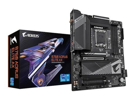 Gigabyte Aorus Elite B760 LGA 1700 Soket DDR5 Bellek 7800 Mhz PCIe 4.0 HDMI Wifi Overclock ATX Gaming Intel Uyumlu Anakart