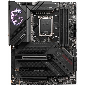MSI MPG Carbon Z790 LGA 1700 Soket DDR5 Bellek 7600 Mhz PCIe 4.0 HDMI Wifi Overclock ATX Gaming Intel Uyumlu Anakart