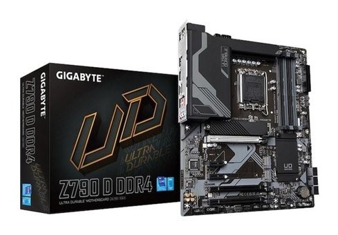 Gigabyte Z790 D Z790 LGA 1700 Soket DDR4 Bellek 5333 Mhz PCIe 4.0 HDMI Overclock ATX Gaming Intel Uyumlu Anakart