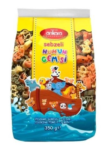 Nuh'un Ankara Makarnası Sebzeli Makarna 6x350 gr