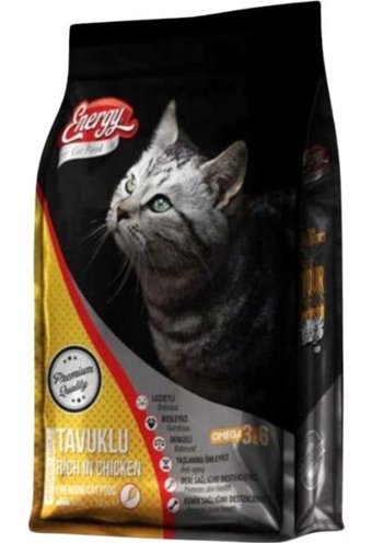 Energy Besleyici Dengeli Tavuklu Yetişkin Kedi Maması 4x1 kg