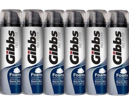 Gibbs Tıraş Köpüğü 6x200 ml
