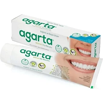 Agarta Bitki Özlü Organik Florürsüz Diş Macunu 6x100 ml
